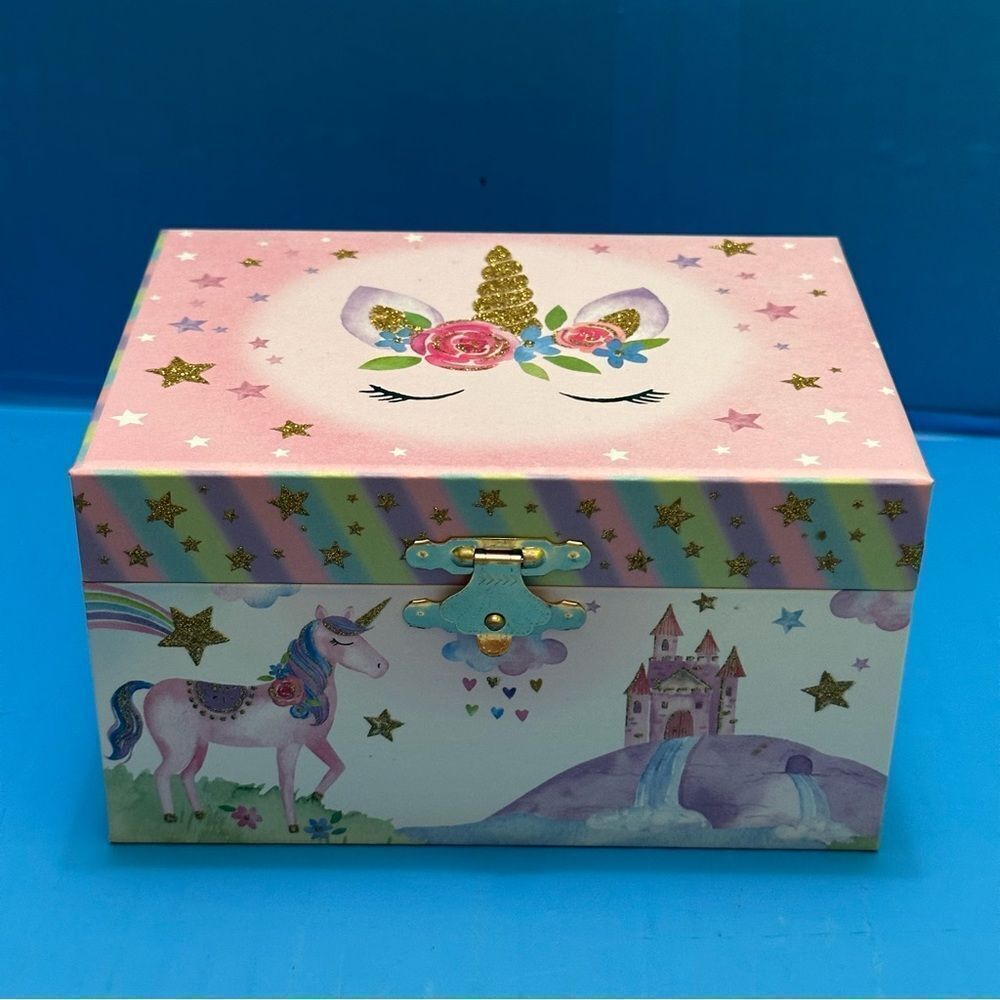 Jewelkeeper Musical Jewelry Unicorn Musical Box